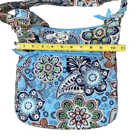 Y2K Era Vera Bradley Classic Bali Blue Handbag - Picture 7 of 9